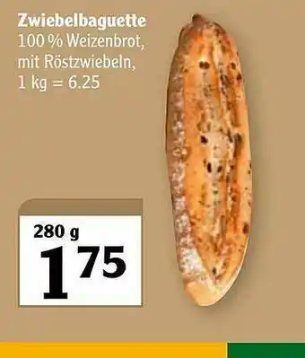 Globus Zwiebelbaguette Angebot