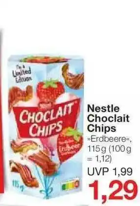 Jawoll Nestlé Choclait Chips Angebot