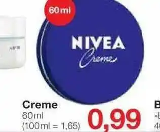 Jawoll Nivea Creme Angebot