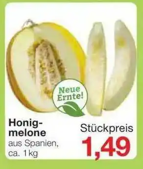 Jawoll Honigmelone Angebot