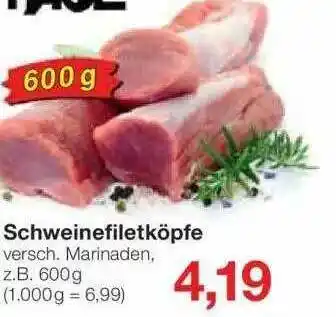 Jawoll Schweinefiletkopfe Angebot