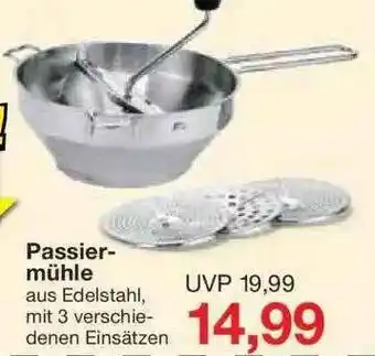 Jawoll Passiermühle Angebot