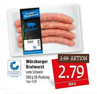 Kupsch Würzburger Bratwurst Angebot