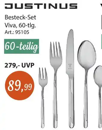 Zurbrüggen Justinus Besteck-Set Viva, 60-tlg. Angebot