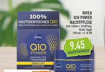 Marktkauf Nivea Q10 Power Nachtpflege Angebot