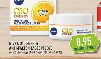 Marktkauf Nivea Q10 Energy Anti-falten Tagespflege Angebot