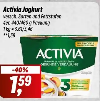 Simmel Danone Activia Joghurt versch. Sorten und Fettstufen 4er, 440/460 g Angebot