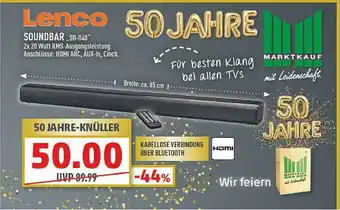 Marktkauf Lenco Soundbar Sb-040 Angebot