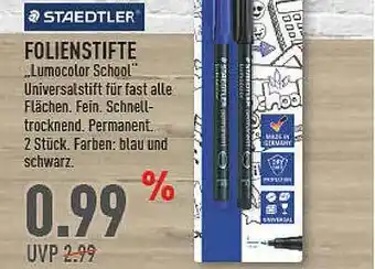 Marktkauf Staedtler Folienstifte „lumacolor School” Angebot