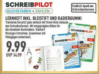 Marktkauf Schreibpilot Lernheft Inkl. Bleistift Und Radiergummi Angebot