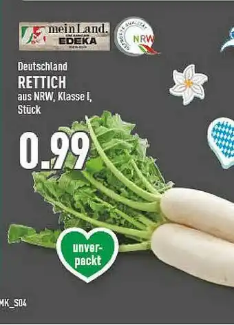 Marktkauf Rettich Angebot