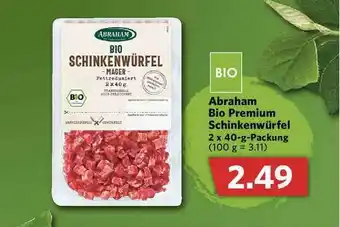 Combi Abraham Bio Premium Schinkenwürfel Angebot