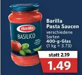 Combi Barilla Pasta Saucen Angebot