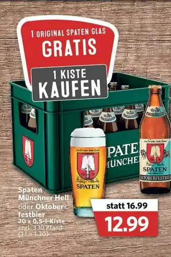 Combi Spaten Münchner Hell Oder Oktoberfestbier Angebot