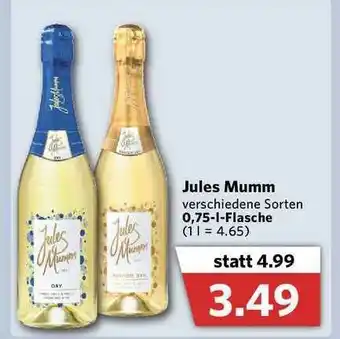 Combi Jules Mumm Angebot