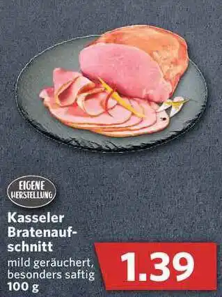 Combi Eigene Herstellung Kasseler Bratenaufschnitt Angebot