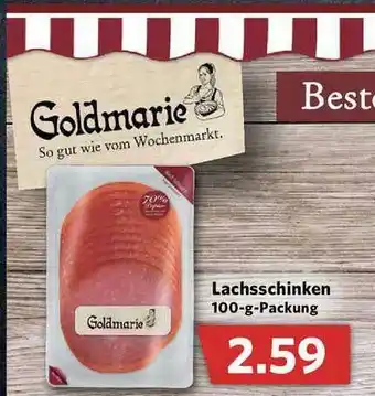 Combi Goldmarie Lachsschinken Angebot