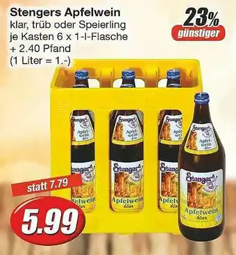 E-Center Strengers Apfelwein Angebot