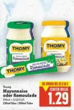 E-Center Thommy Mayonnaise Oder Remoulade Angebot