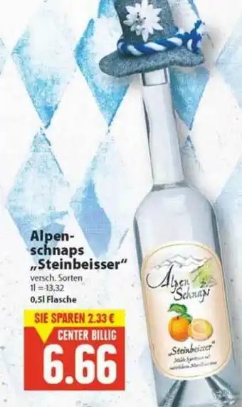 E-Center Alpen-schnaps „steinbeisser” Angebot