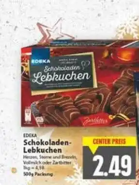 E-Center Edeka Schokoladen-lebkuchen Angebot