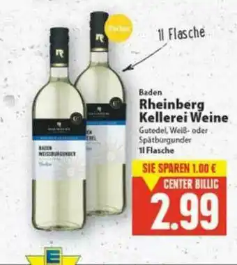 E-Center Baden Rheinberg Kellerei Weine Angebot