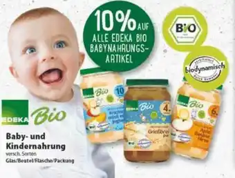 E-Center Baby- Und Kindernahrung Edeka Bio Angebot