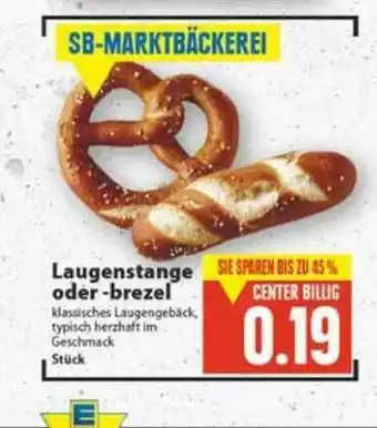 E-Center Laugenstange Oder -brezel Angebot