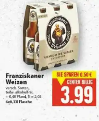 E-Center Franziskaner Weizen Angebot