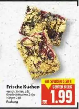 E-Center Frische Kuchen Angebot