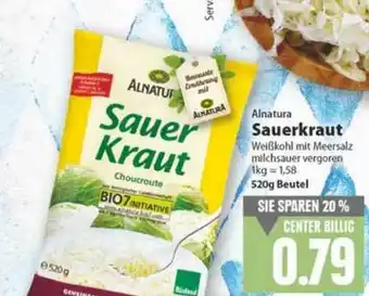 E-Center Alnatura Sauerkraut Angebot