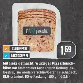 Edeka Mit Herz Gemacht: Würziger Pizzafleischkäse Angebot