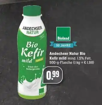 Edeka Andechser Natur Bio Kefir Mild Angebot