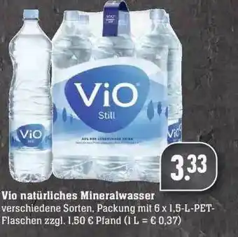 Edeka Bio Natürliches Mineralwasser Angebot