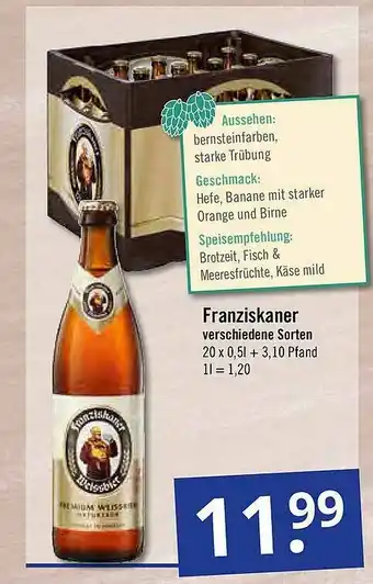 GetränkePartner Franziskaner Verschiedene Sorten Angebot