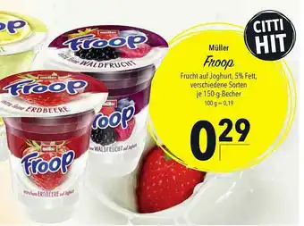 CITTI Markt Müller Froop Angebot