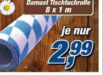 Posten Börse Damast Tischtuchrolle Angebot