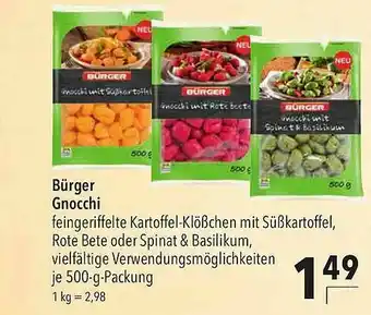 CITTI Markt Bürger Gnocchi Angebot