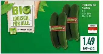 diska Fränkische Bio Zucchini Angebot