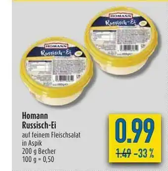 diska Homann Russisch-ei Angebot