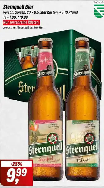 Simmel Sternquell Bier 20*500ml Angebot