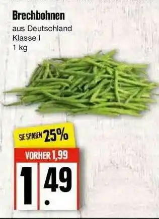 Edeka Brechbohnen Angebot