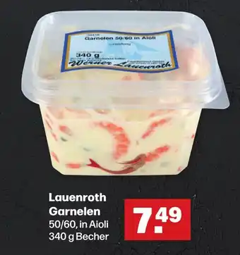 Handelshof Lauenroth Garnelen 50/60, in Aioli 340 g Becher Angebot