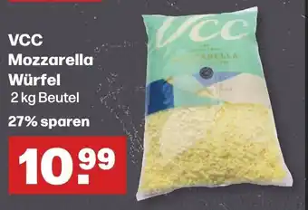 Handelshof VCC Mozzarella Würfel 2 kg Angebot