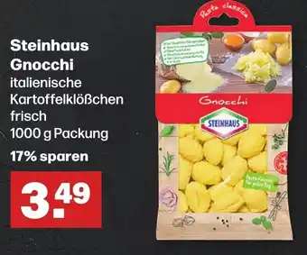 Handelshof Steinhaus Gnocchi 1000 g Packung Angebot