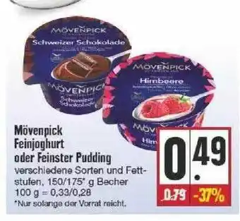 Edeka Mövenpick Feinjoghurt Oder Feinster Pudding Angebot