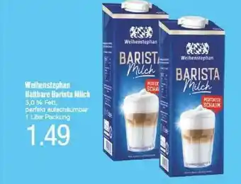 Edeka Weihenstephan Haltbare Barista Milch Angebot