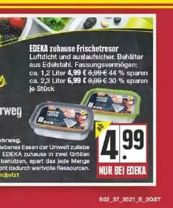 Edeka Edeka Zuhause Frischetresor Angebot