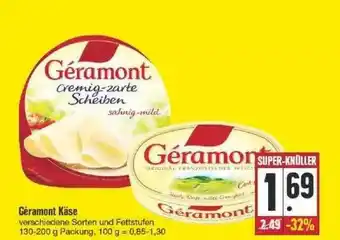 Edeka Géramont Käse Angebot