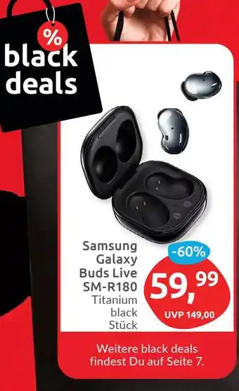 Budni Samsung Galaxy Buds Live SM-R180 Angebot